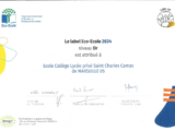 Label ECO-ECOLE – « OR »